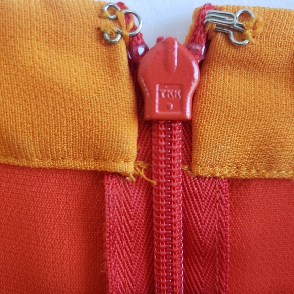 Banana Republic Orange Sleeveless Peplum Top - Picture 3 of 5